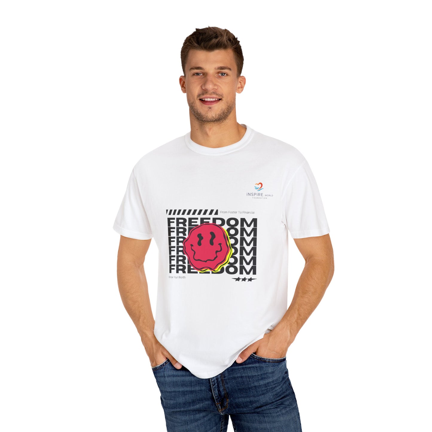 Freedom Unisex Garment-Dyed T-shirt