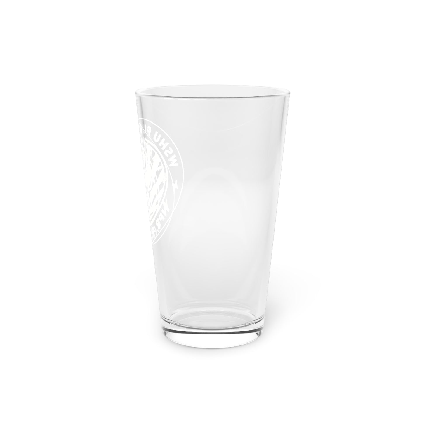 WSHU Pint Glass, 16oz
