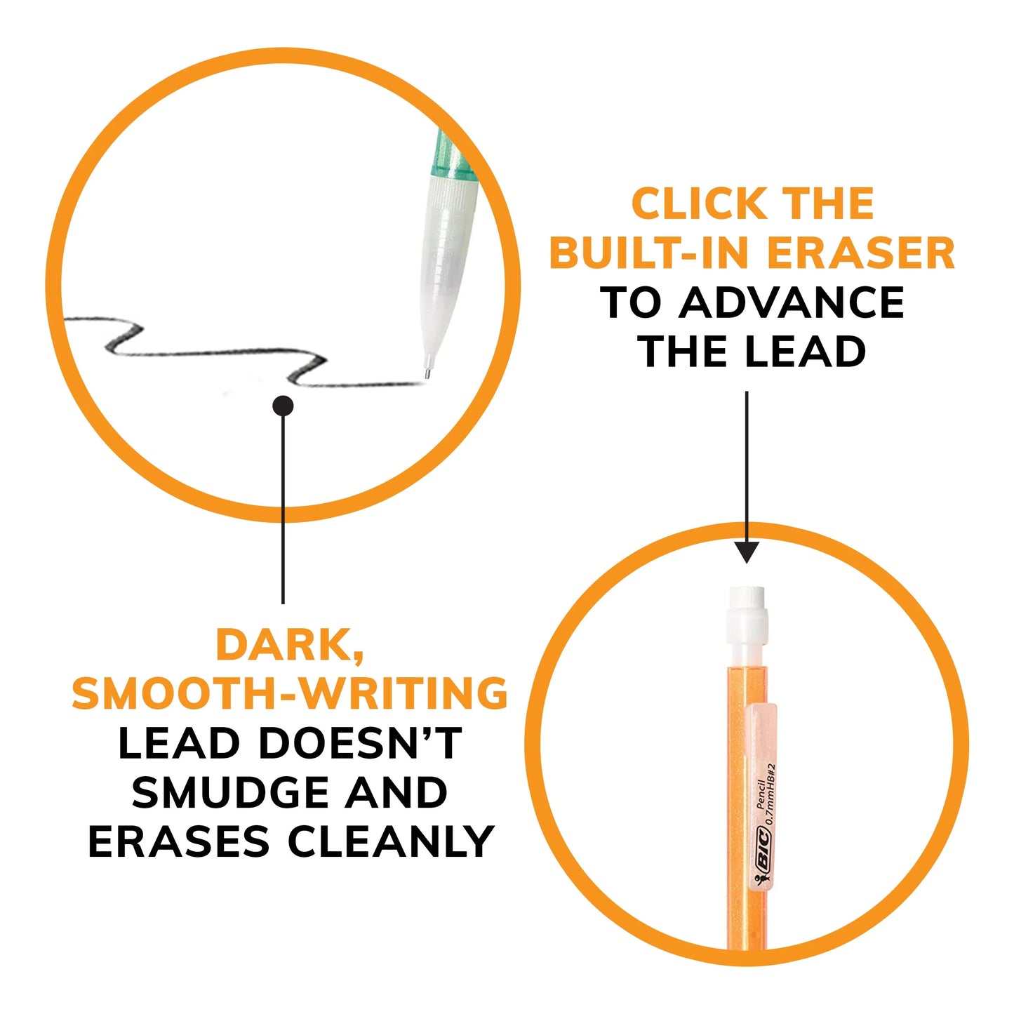 Xtra Sparkle Mechanical Pencil, 0.7 Mm, 24 Count