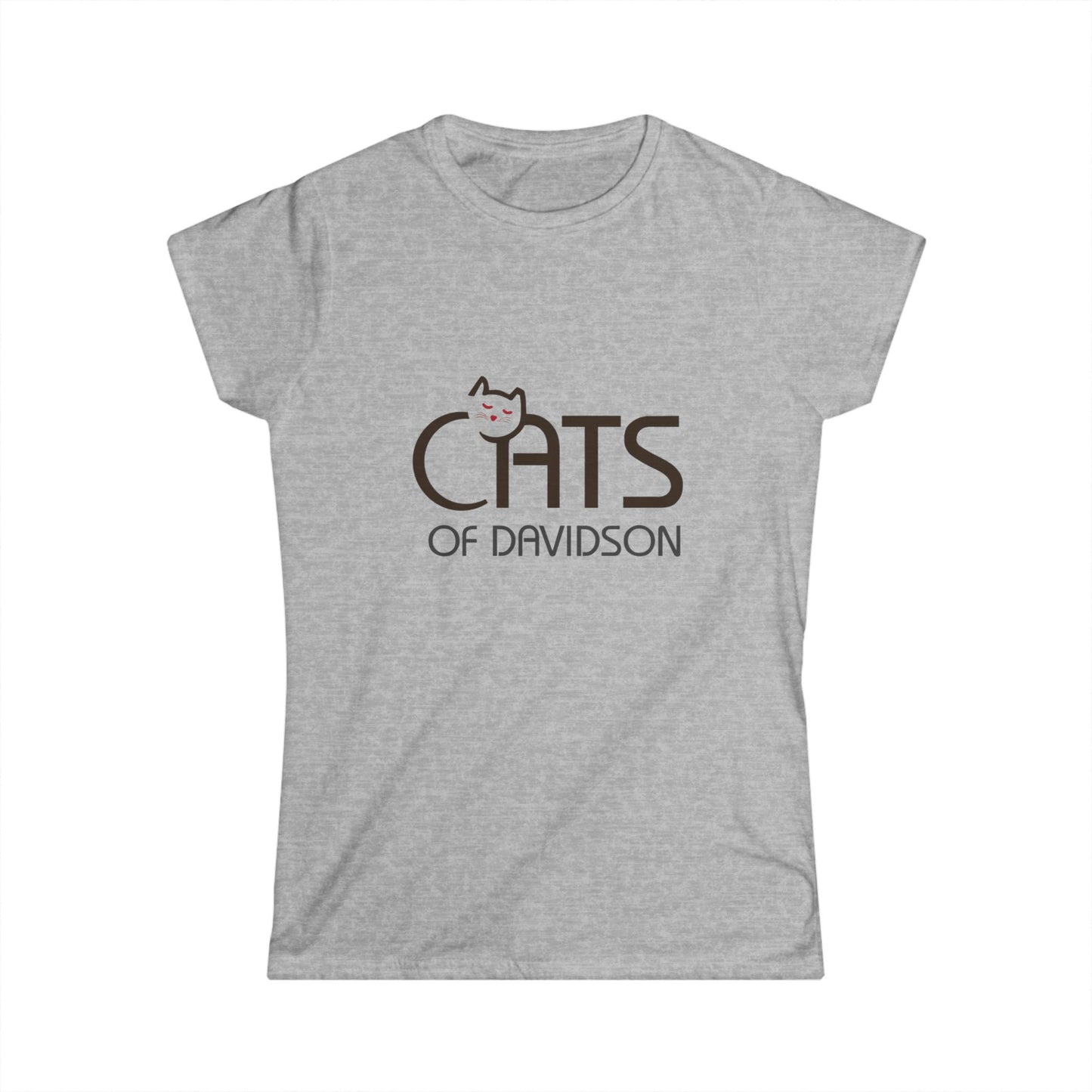 Cats of Davidson Women's Softstyle Tee