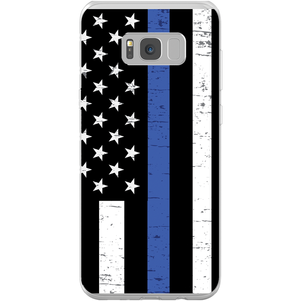 Thin Blue Line Phone Cases