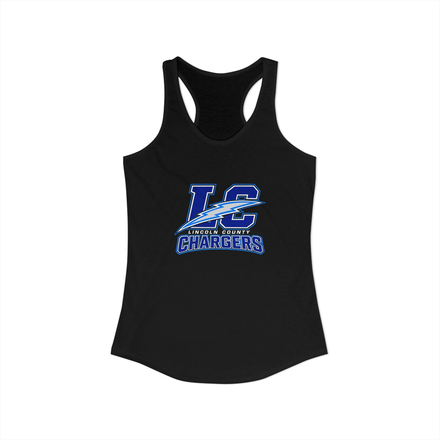 LC Chargers Women's Ideal Racerback Tank