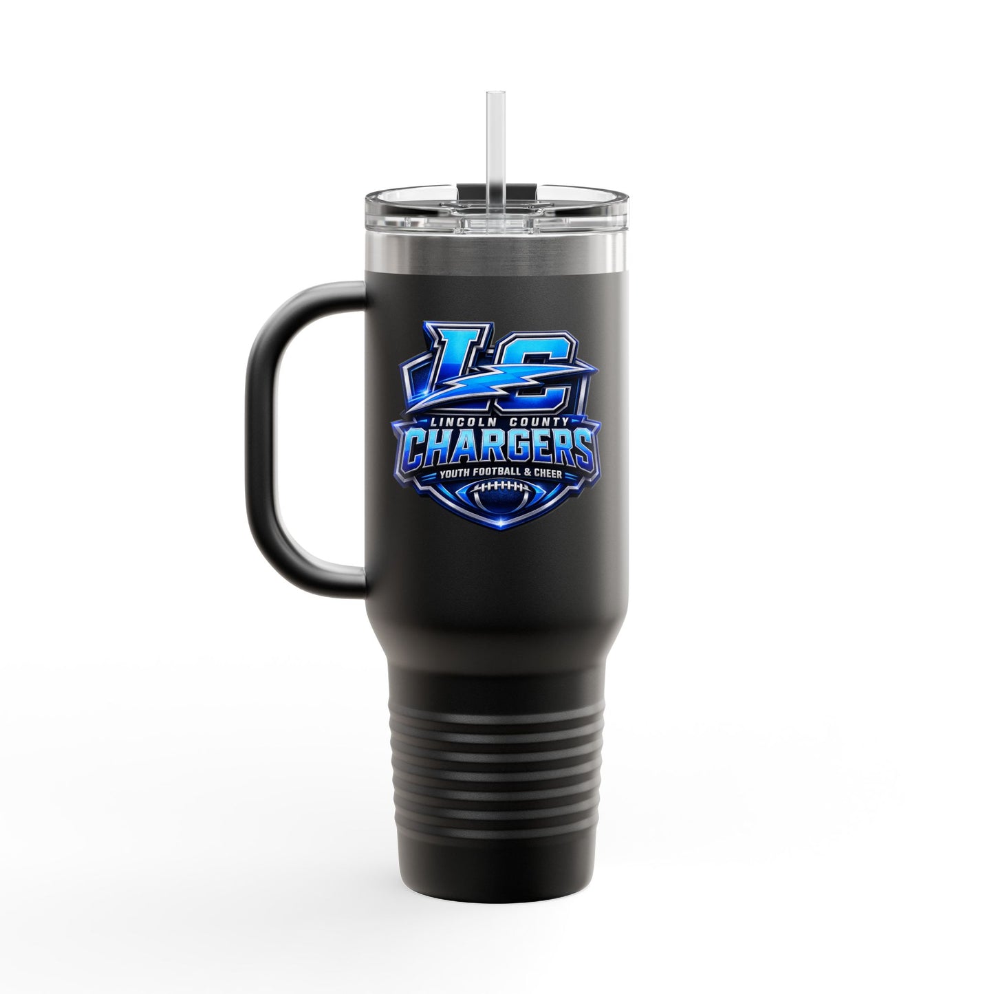 LC Chargers Insulated Travel Mug, 40oz
