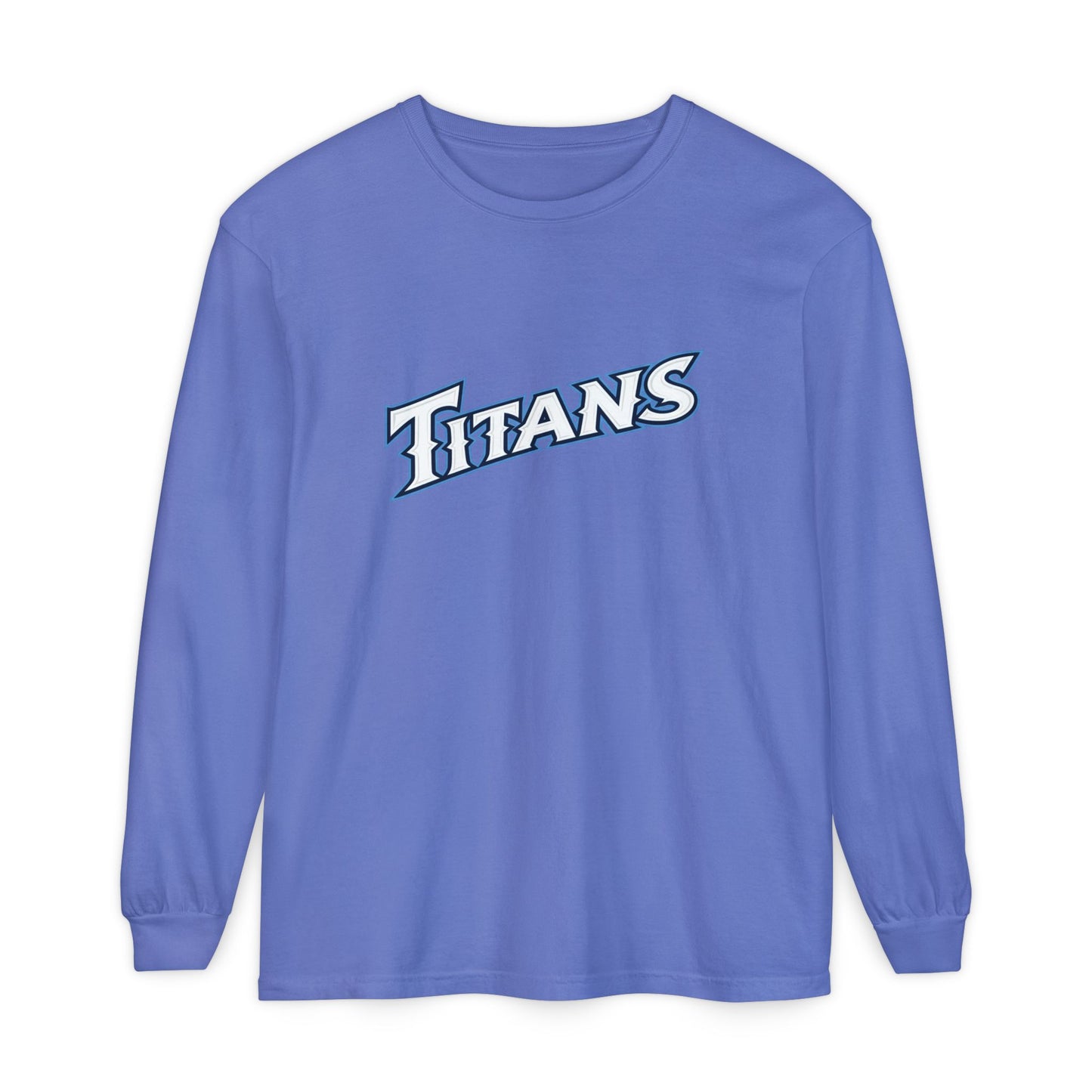 Titans Softball Unisex Garment-dyed Long Sleeve T-Shirt
