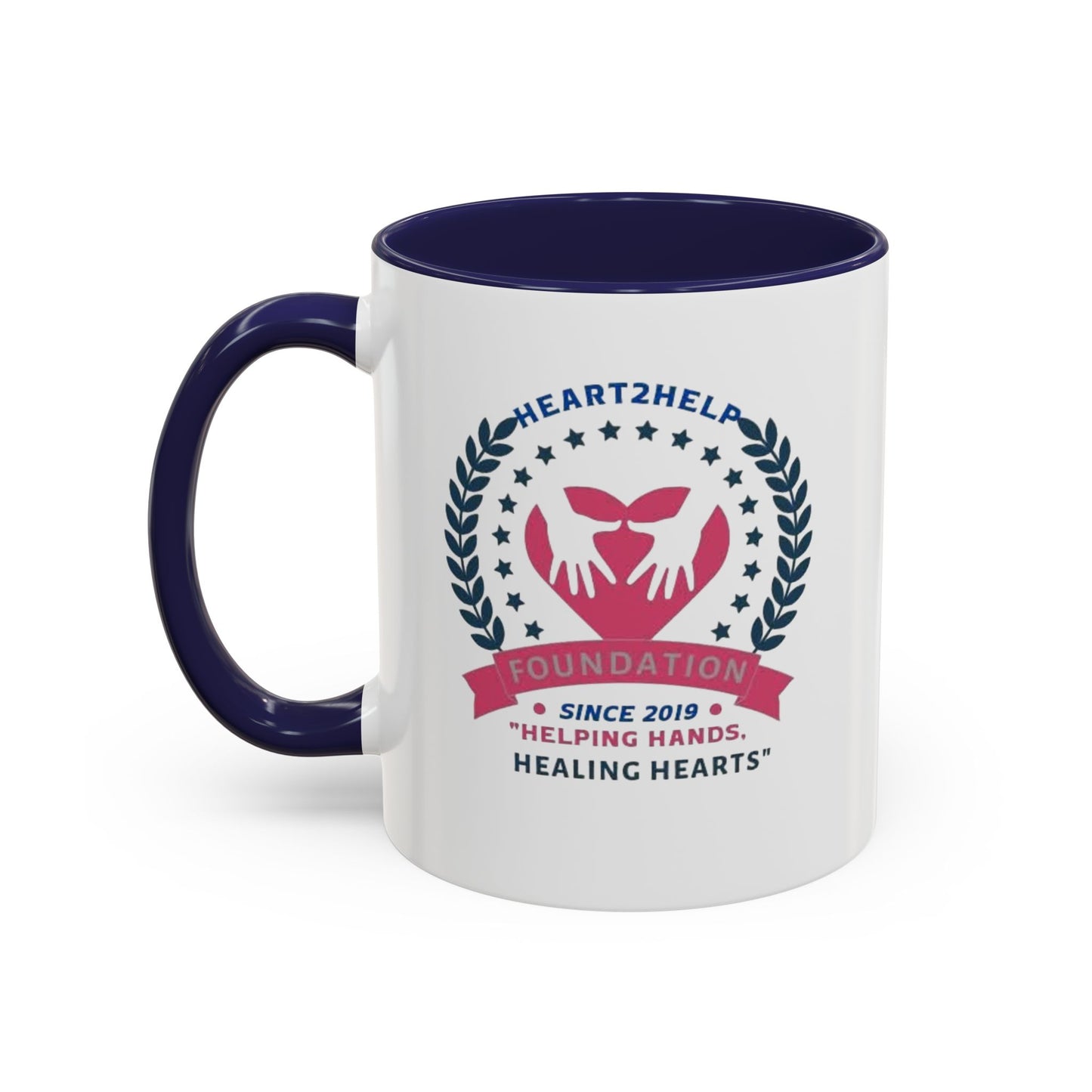 Heart2Help Accent Coffee Mug (11oz)