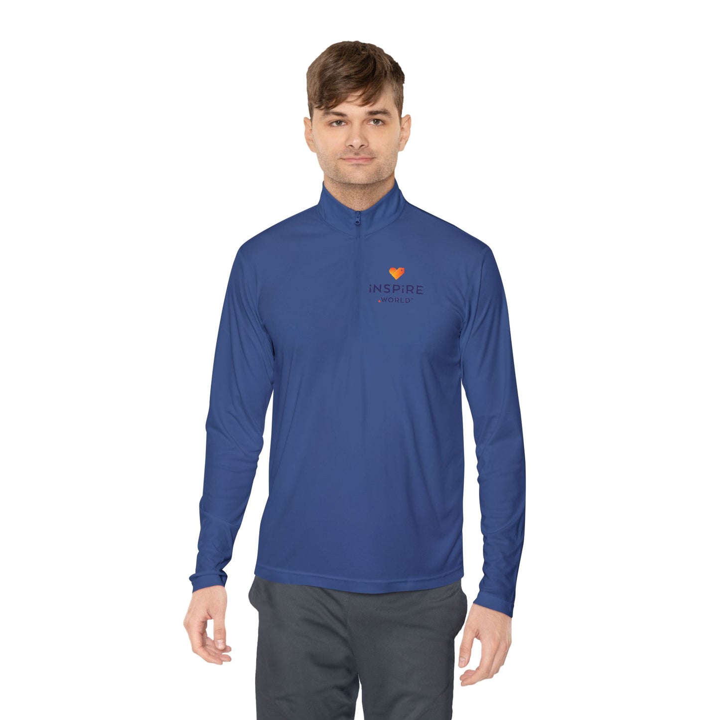 Inspire.World Unisex Quarter-Zip Pullover