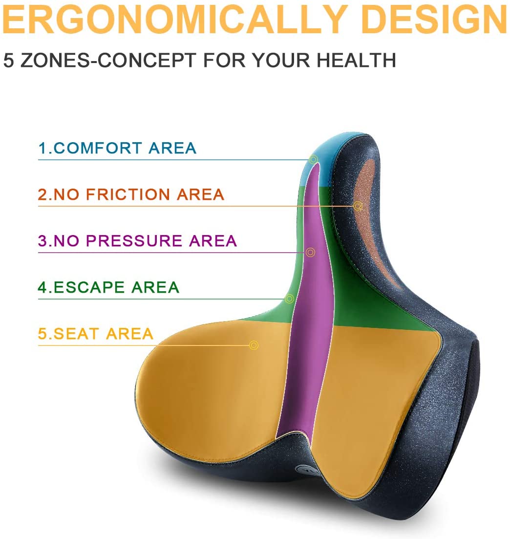 YS 3 Plus, YLG Super Wide Plus Bike Seat-1