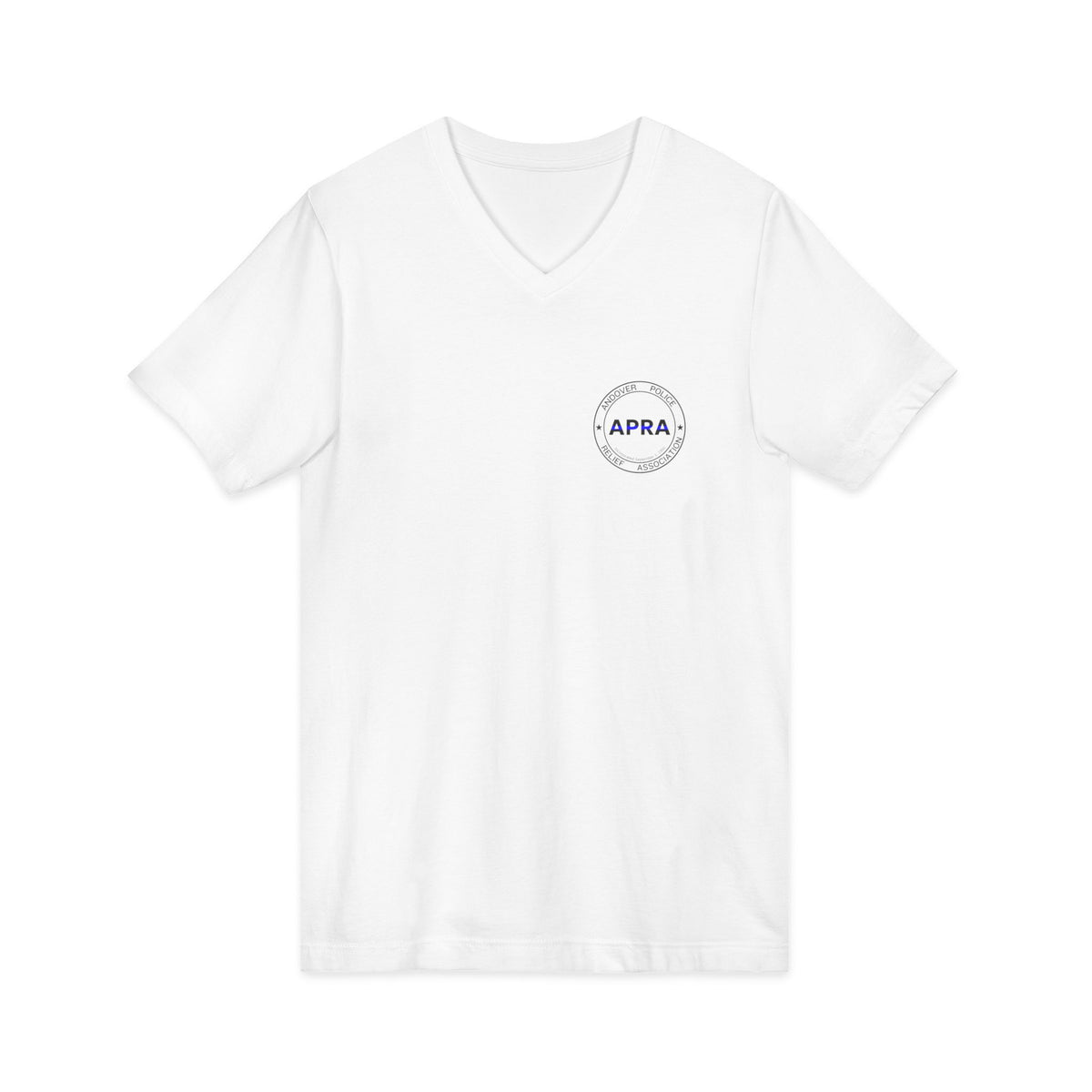 Andover Police Relief Association Unisex Jersey Short Sleeve V-Neck Tee