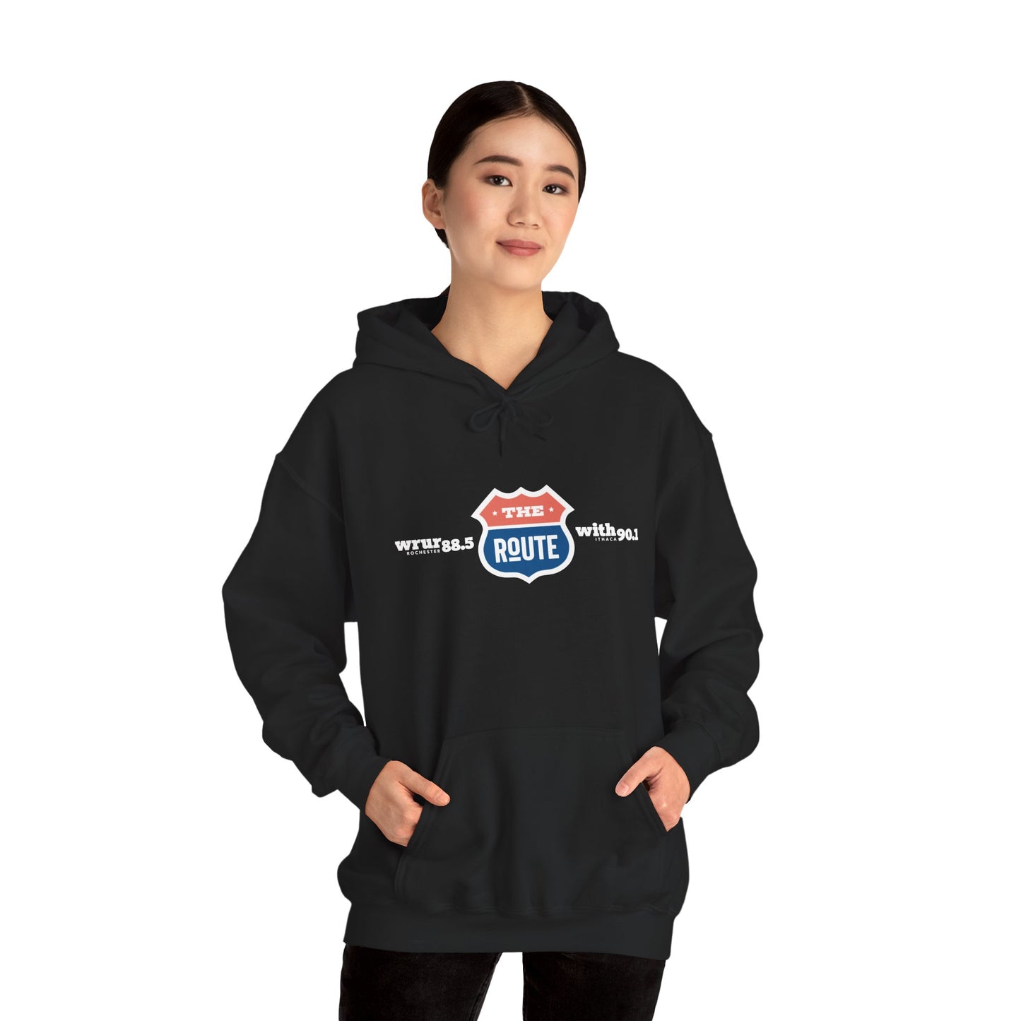 The Route Unisex Blend™ Hooded Sweatshirt