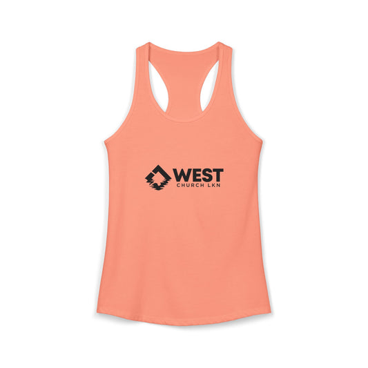 West Church LKN Women's Ideal Racerback Tank