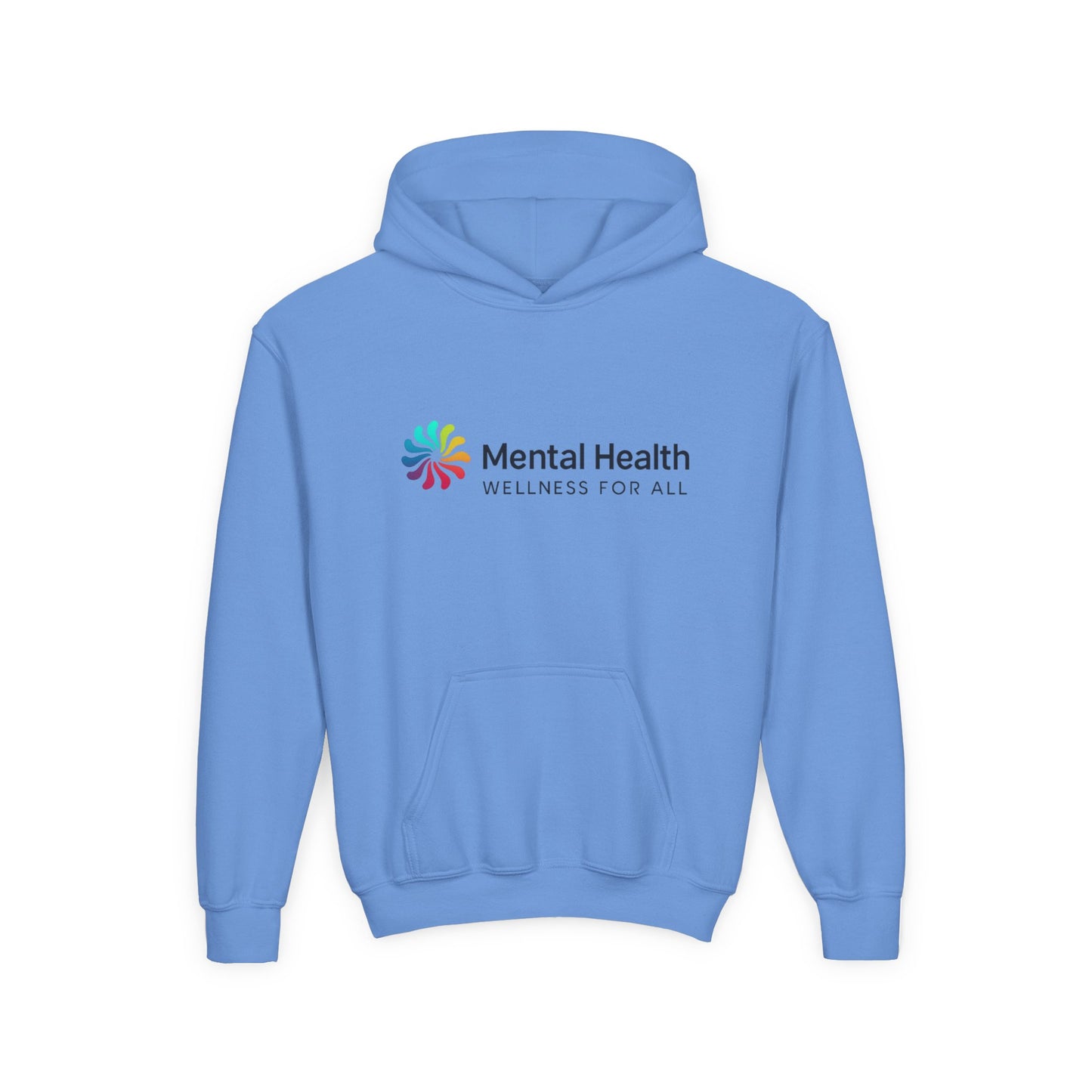 Mental Health Wellness Youth Heavy Blend Hooded Sweatshirt