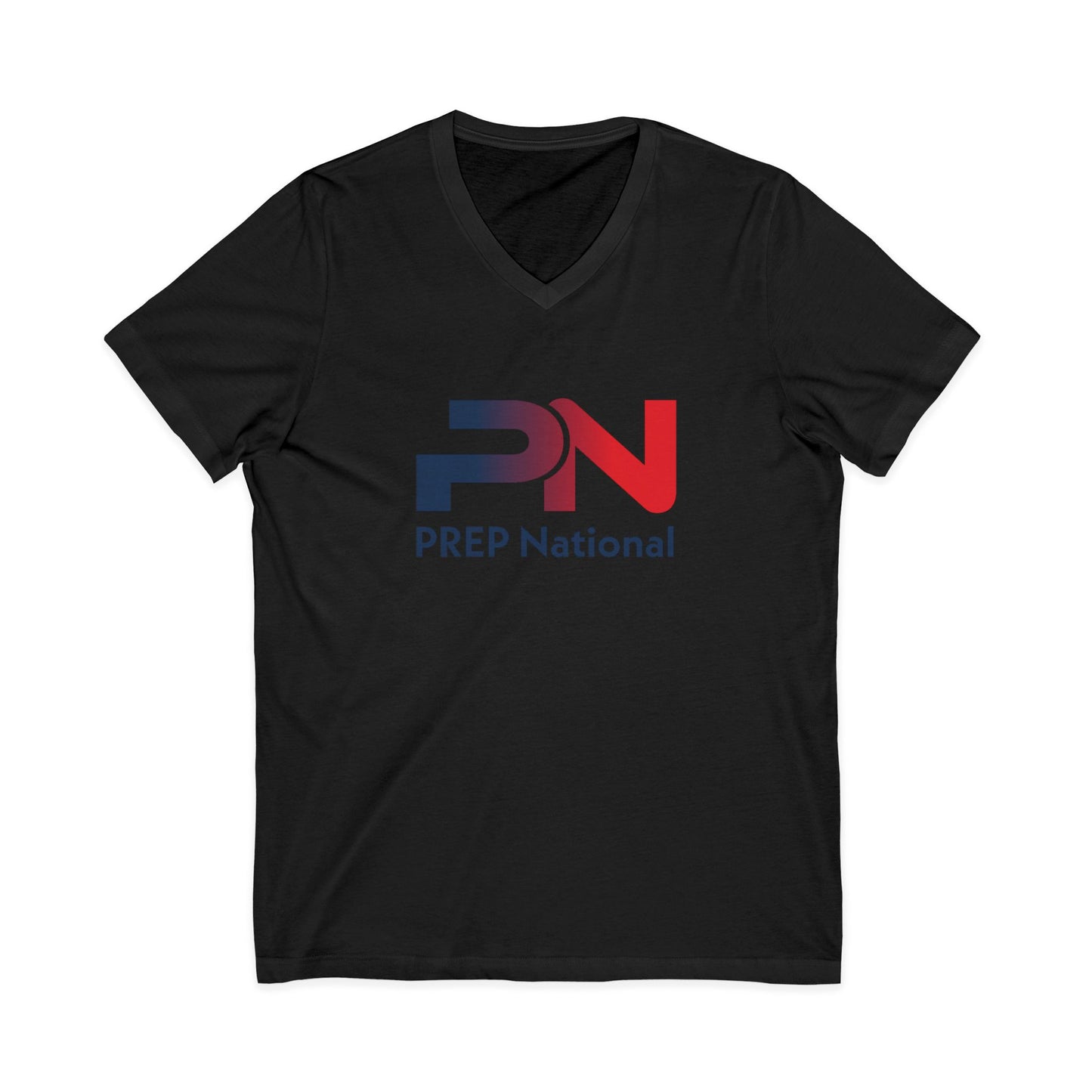Prep National Unisex Jersey Short Sleeve V-Neck Tee