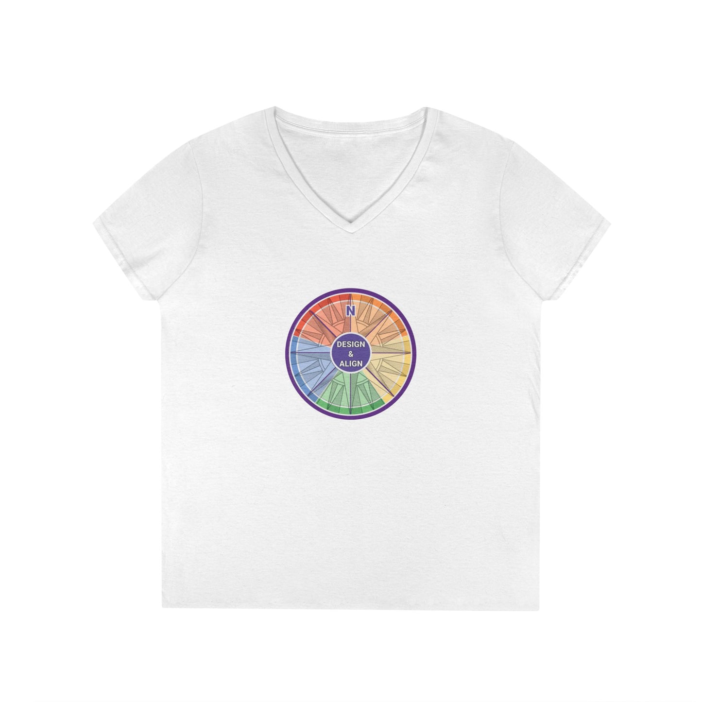 Design and Align Legacy Group Ladies' V-Neck T-Shirt