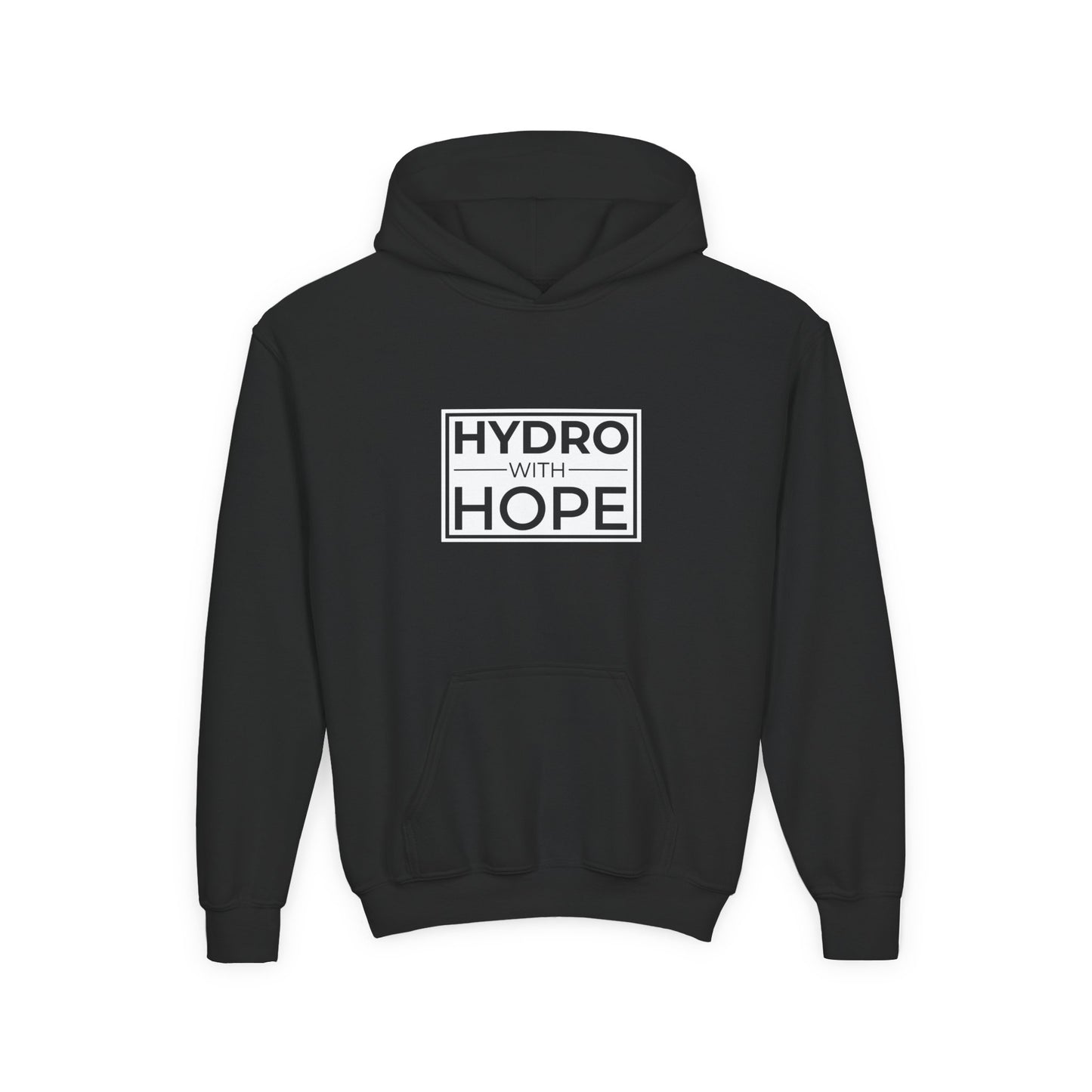 Hydro with Hope Youth Heavy Blend Hooded Sweatshirt