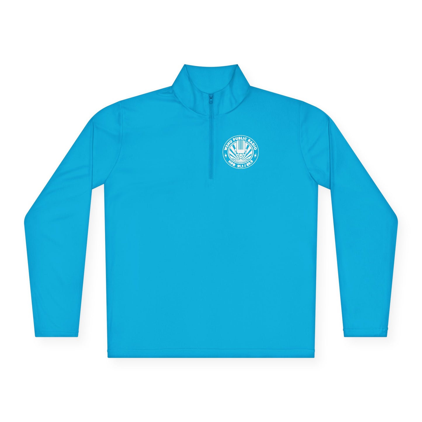 WSHU Radio Unisex Quarter-Zip Pullover