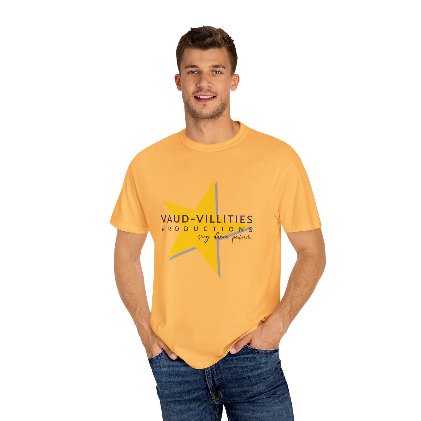Vaud-Villities Productions Unisex Garment-Dyed T-shirt