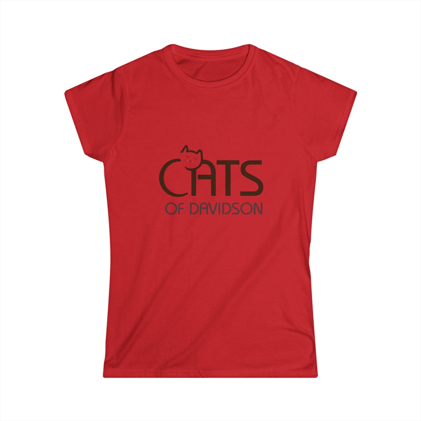 Cats of Davidson Women's Softstyle Tee