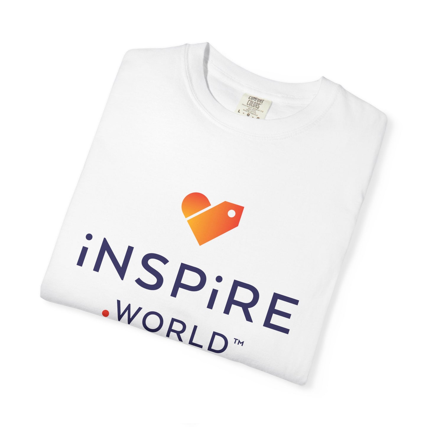 Inspire.World Unisex Garment-Dyed T-shirt