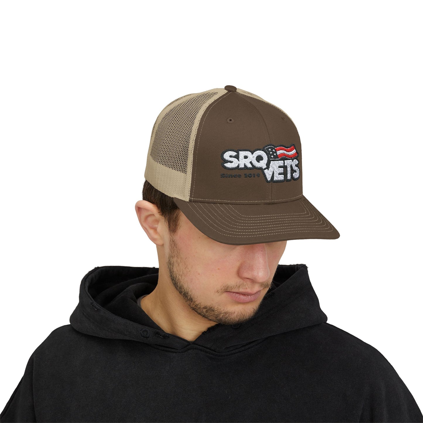 SRQVETS Snapback Trucker Cap