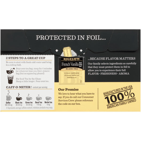Bigelow French Vanilla Tea (6x20 Bag )