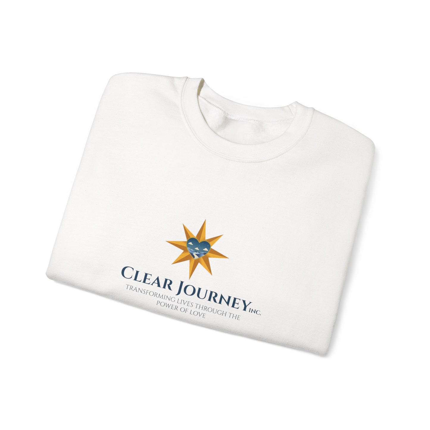 Clear Journey Unisex Heavy Blend™ Crewneck Sweatshirt