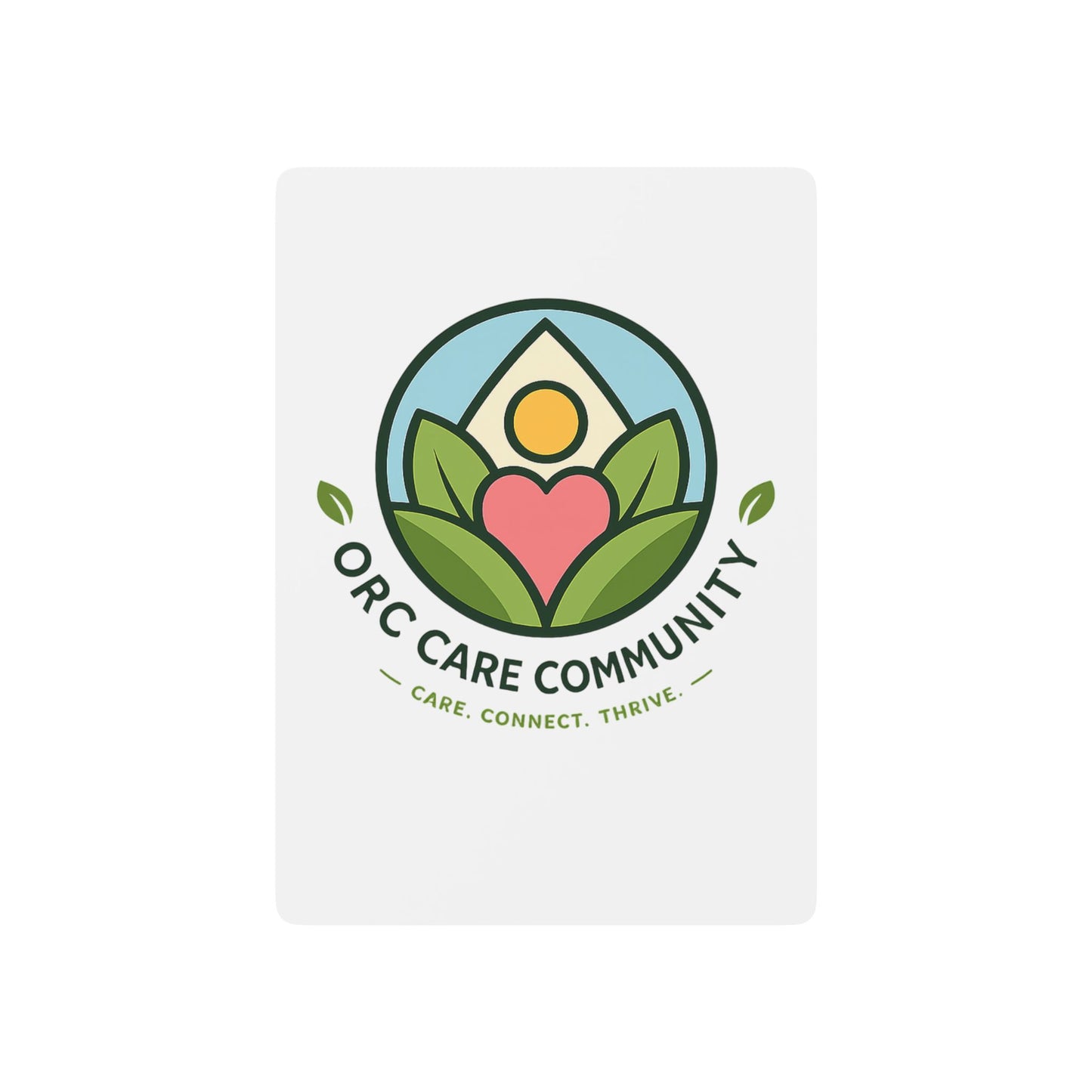 Oasis Care Community - Poker Playing Cards