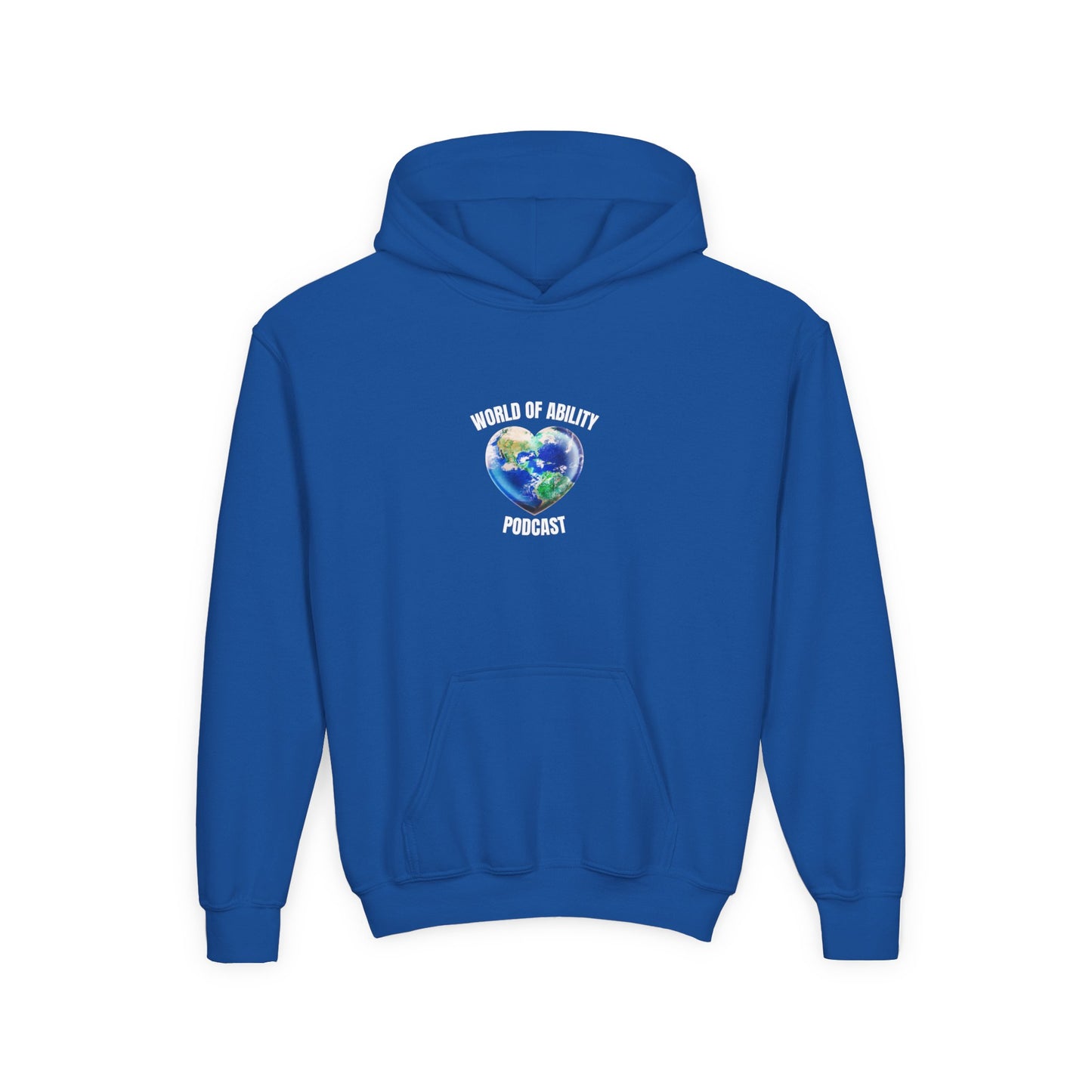 World Ability Network Youth Heavy Blend Hooded Sweatshirt