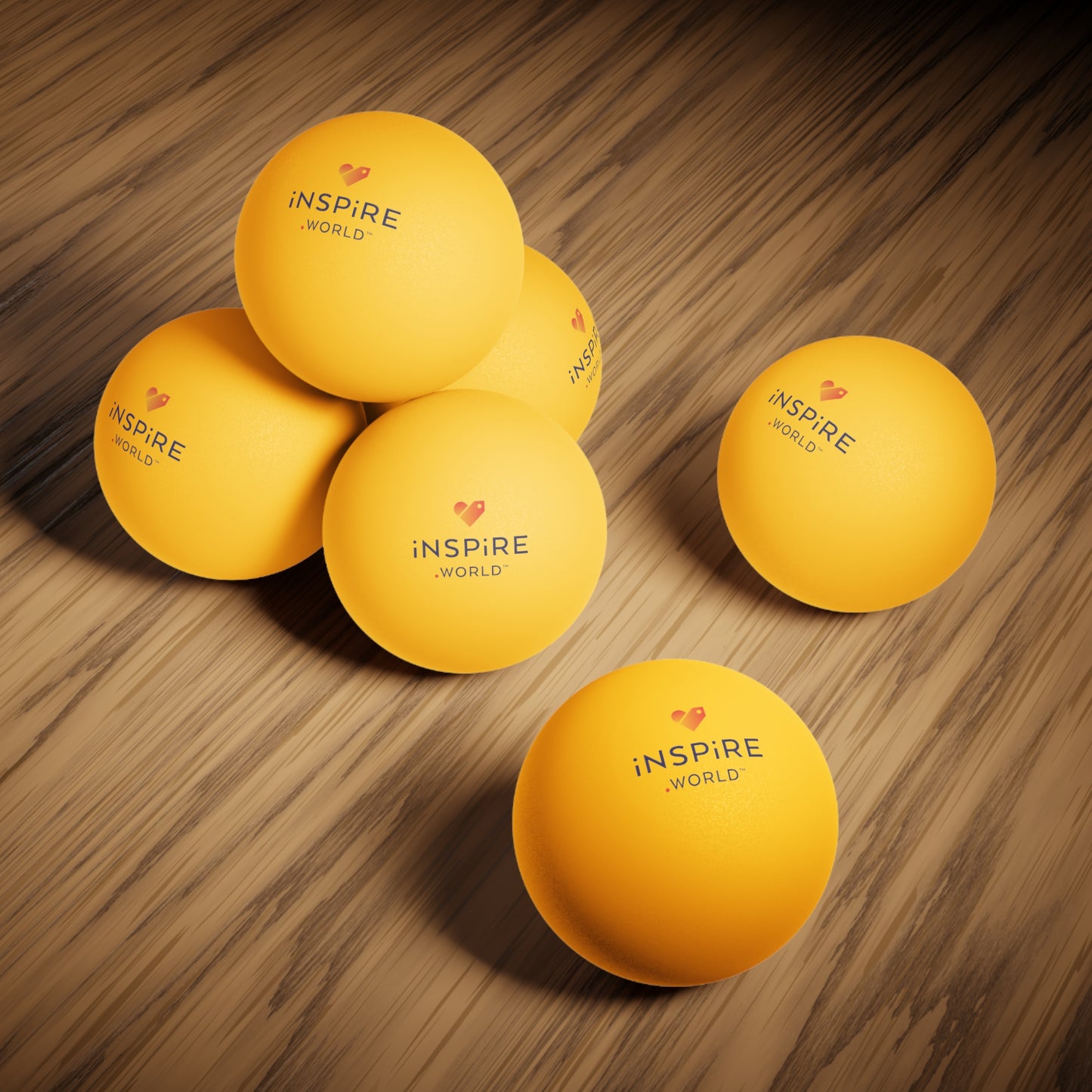 Inspire.World Ping Pong Balls, 6 pcs
