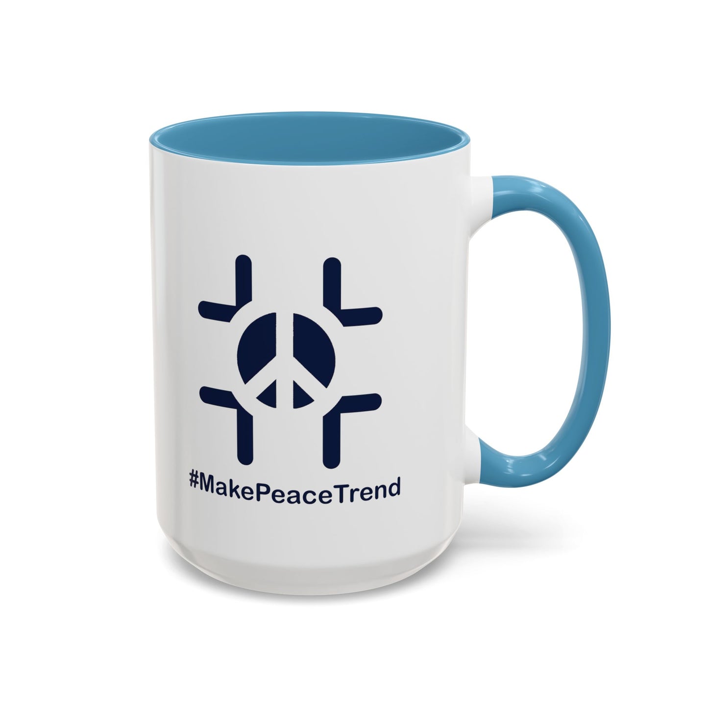 Peace Day Accent Coffee Mug (11, 15oz)