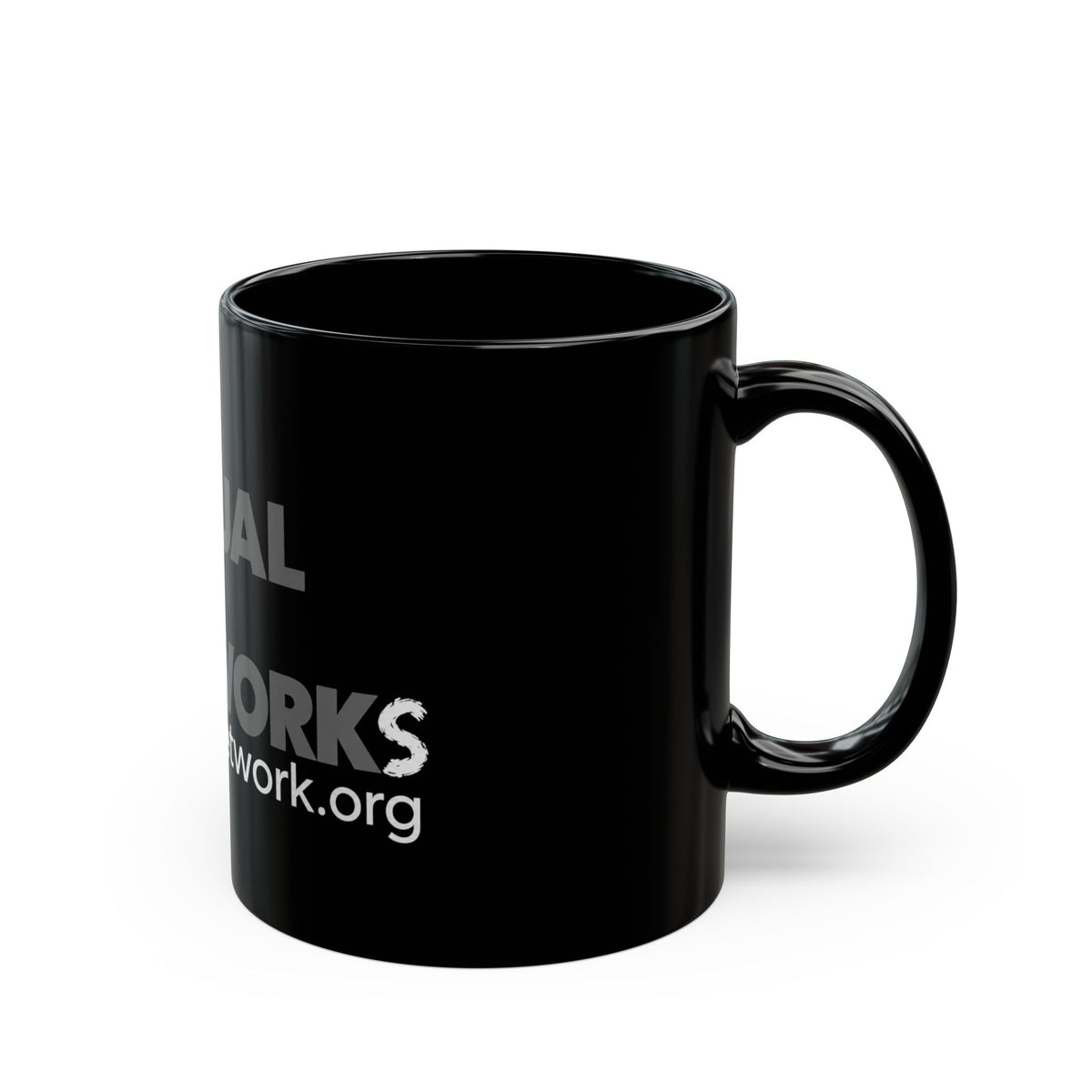 Mutual Aid Network Black Mug (11oz, 15oz)