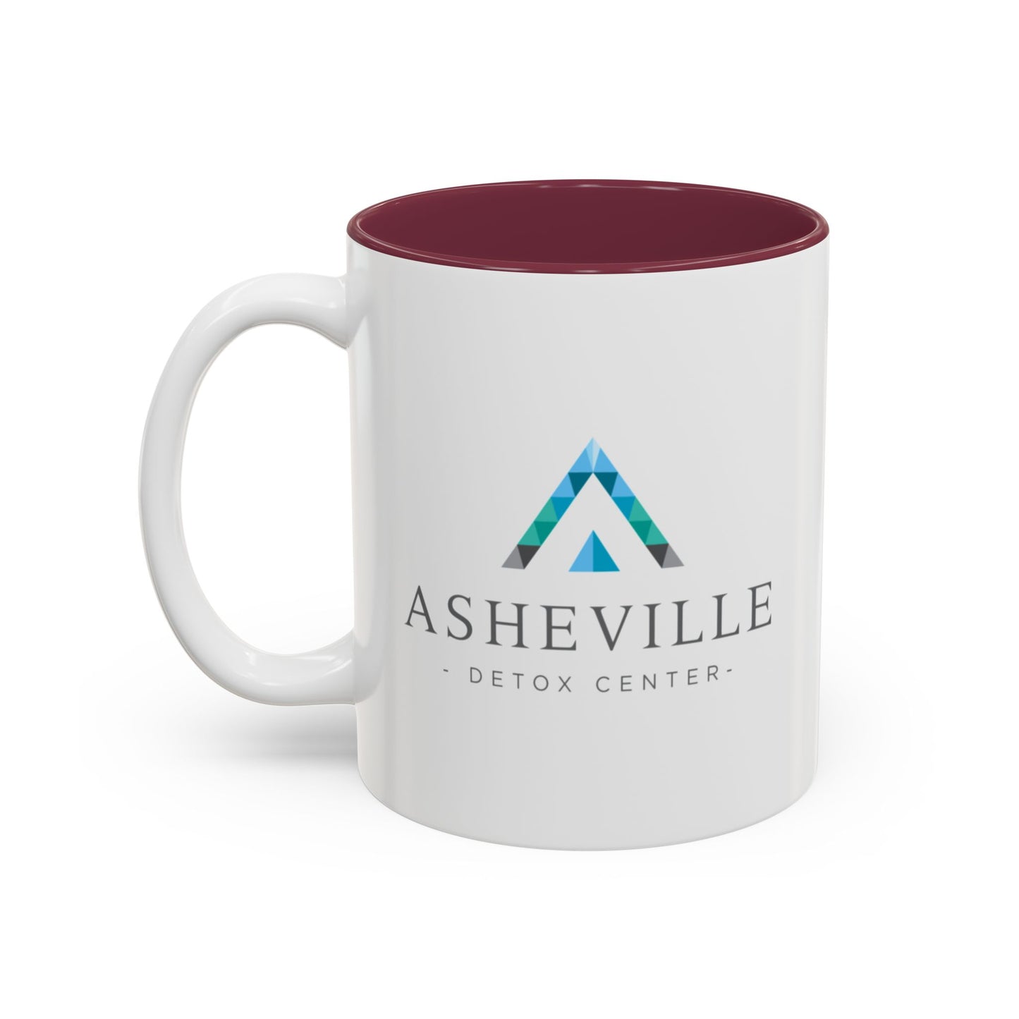 Asheville Detox Center Two-Tone Accent Mug (11oz, 15oz)