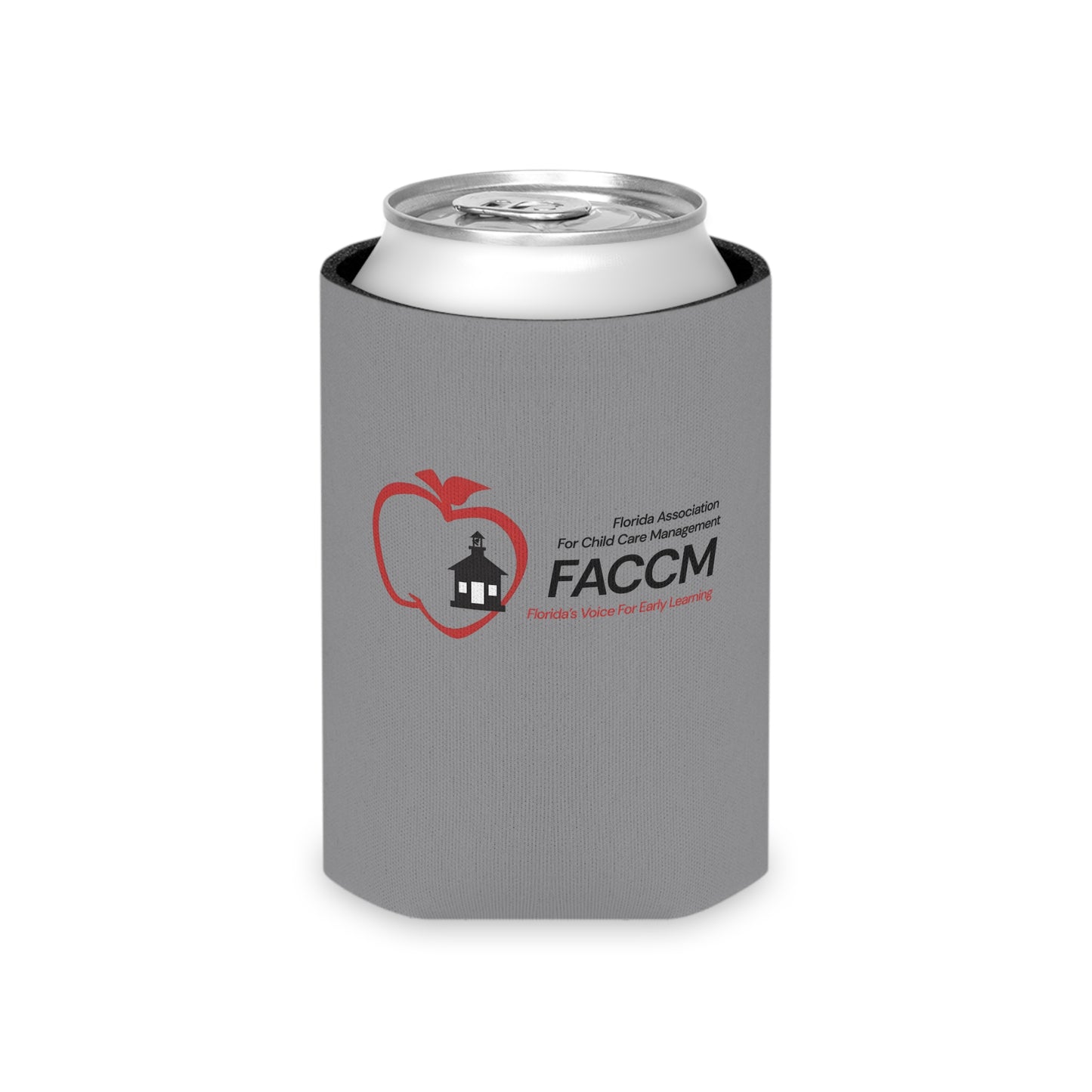 FACCM Can Cooler Gray