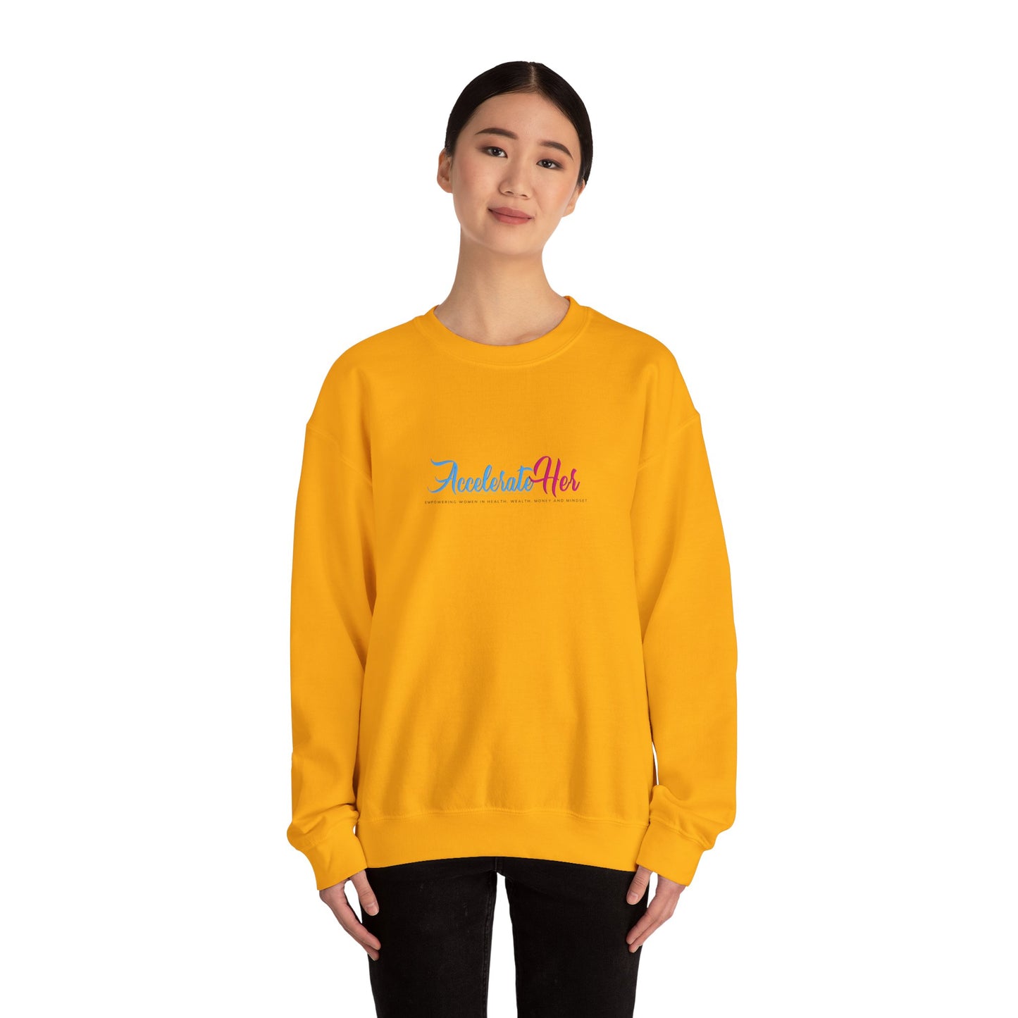 AccelerateHer Unisex Heavy Blend™ Crewneck Sweatshirt