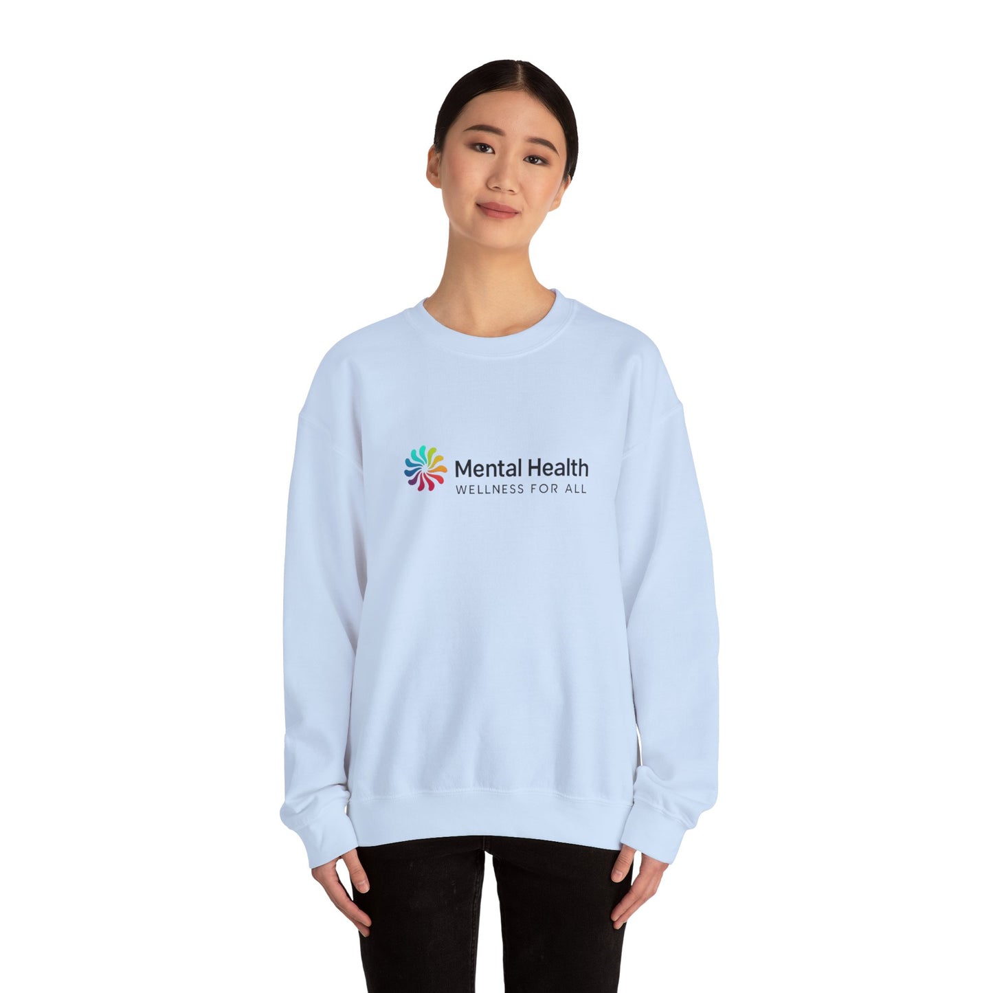 Mental Health Wellness Unisex Heavy Blend™ Crewneck Sweatshirt
