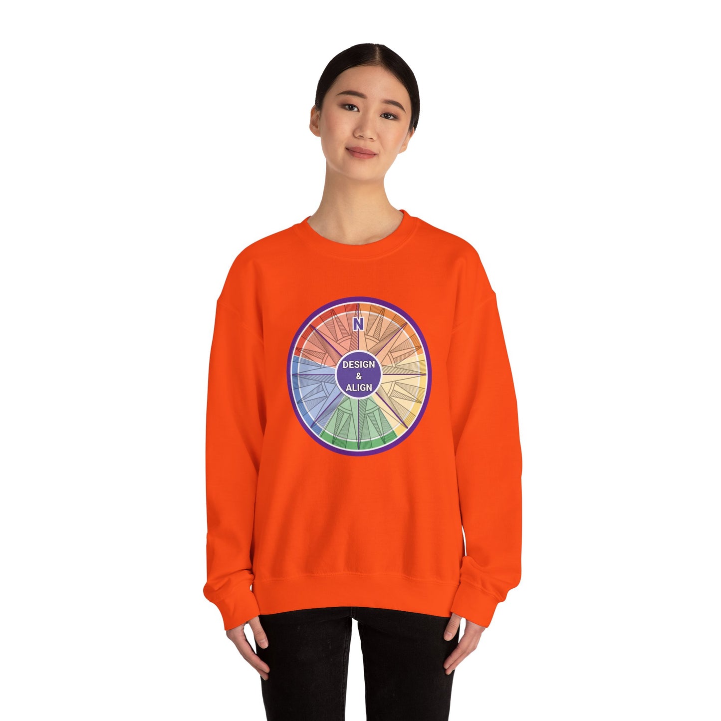 Design and Align Legacy Group Unisex Heavy Blend™ Crewneck Sweatshirt
