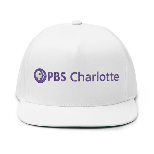 PBS Charlotte Flat Bill Cap (Embroidery)