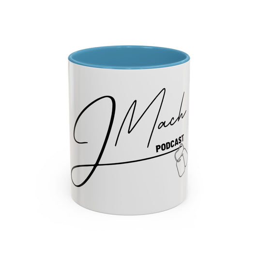JMach Podcast Accent Coffee Mug (11 oz)