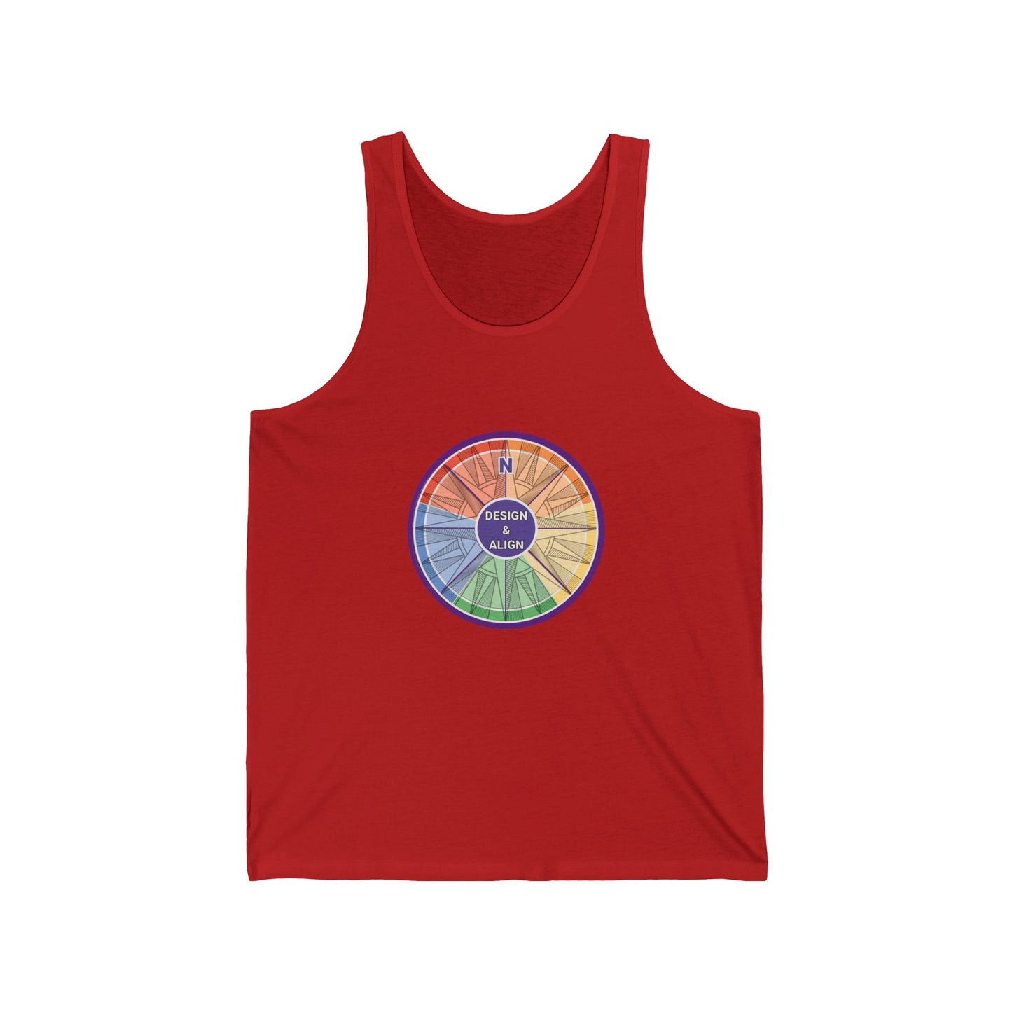 Design and Algin Unisex Jersey Tank