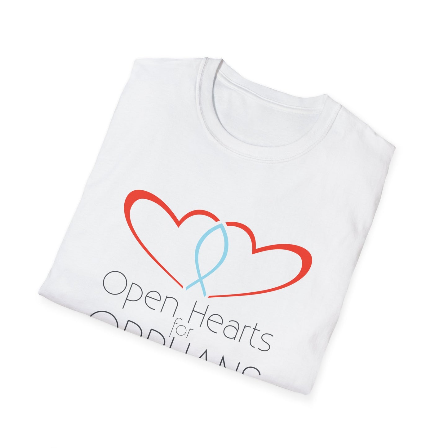 Open Hearts Unisex Softstyle T-Shirt