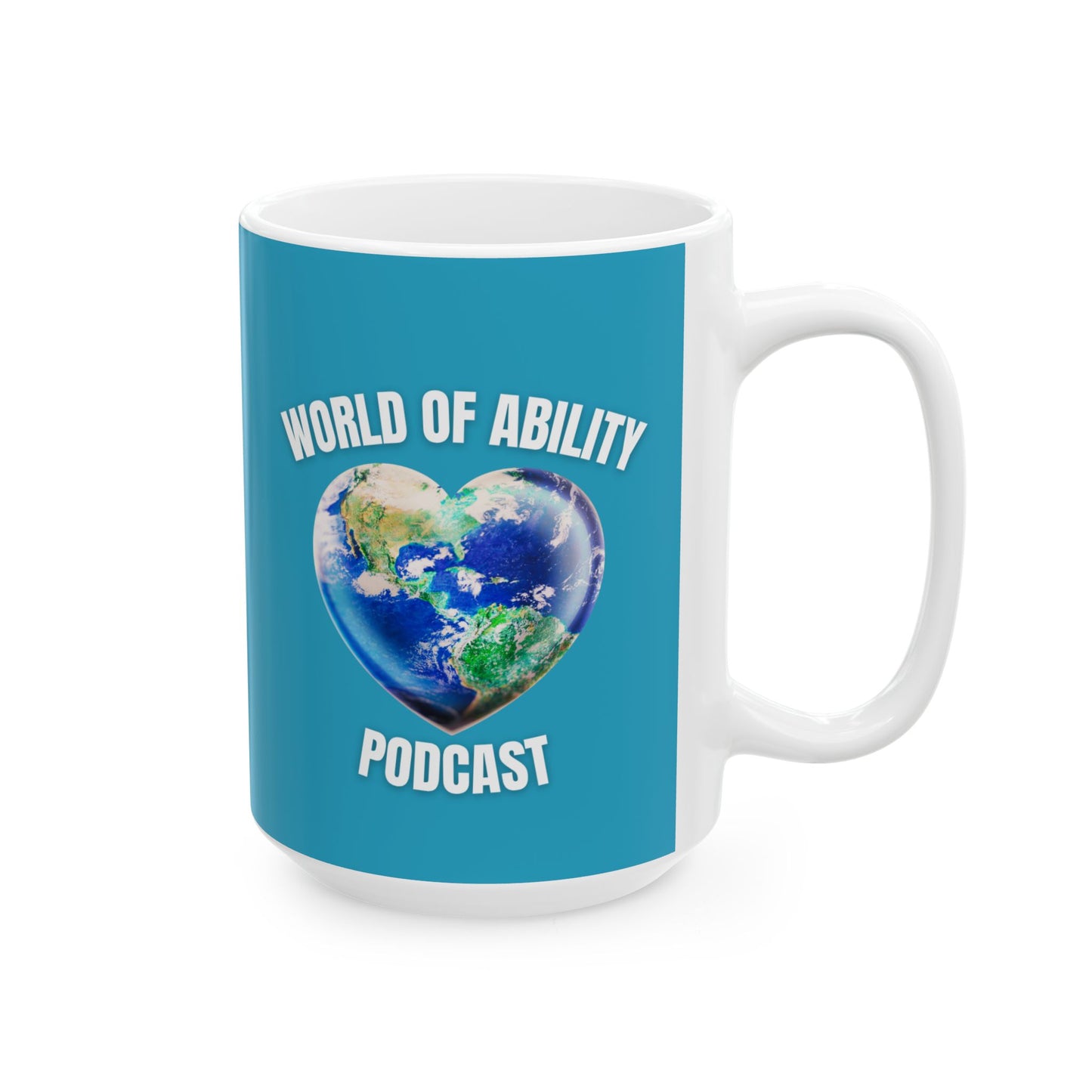 World Ability Network Ceramic Mug, (11oz, 15oz)