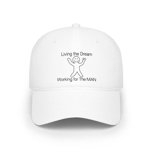 Mutual Aid Network Human Low Profile Baseball Cap