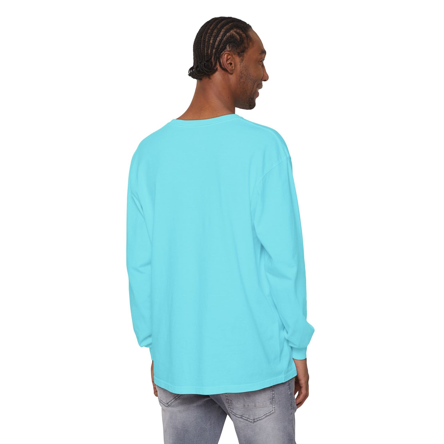 Inspire.World Unisex Garment-dyed Long Sleeve T-Shirt