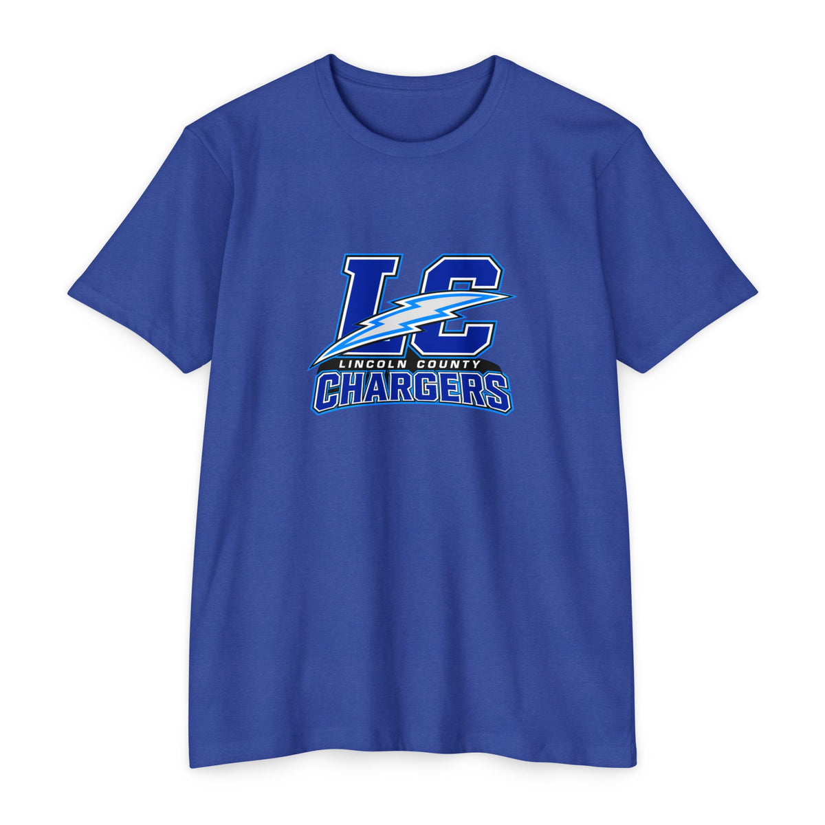 LC Chargers Unisex CVC Jersey T-shirt