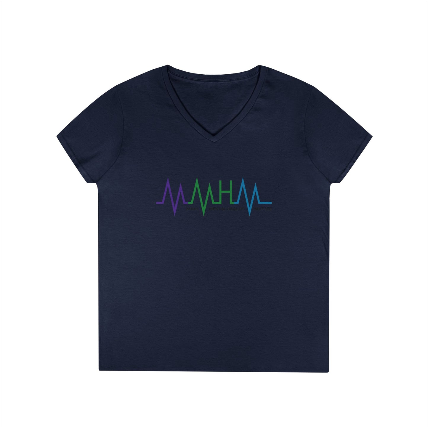 Make Mental Health Matter Ladies' V-Neck T-Shirt