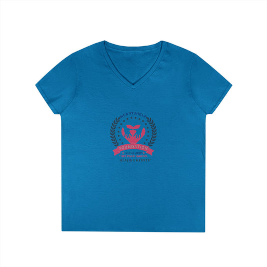 Heart2Help Ladies' V-Neck T-Shirt