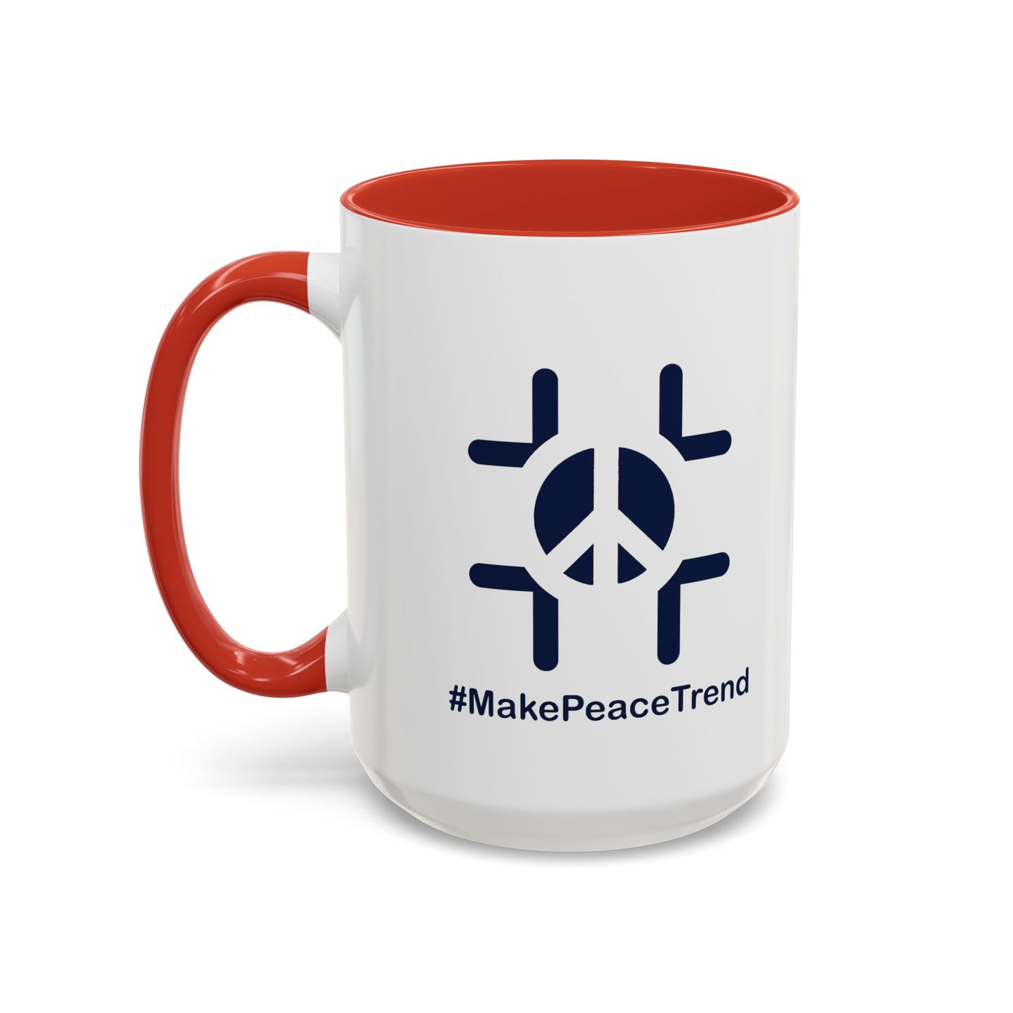 Peace Day Accent Coffee Mug (11, 15oz)