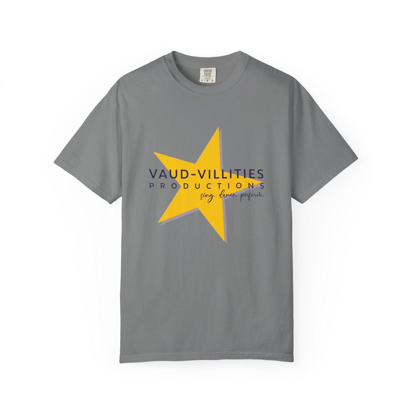 Vaud-Villities Productions Unisex Garment-Dyed T-shirt
