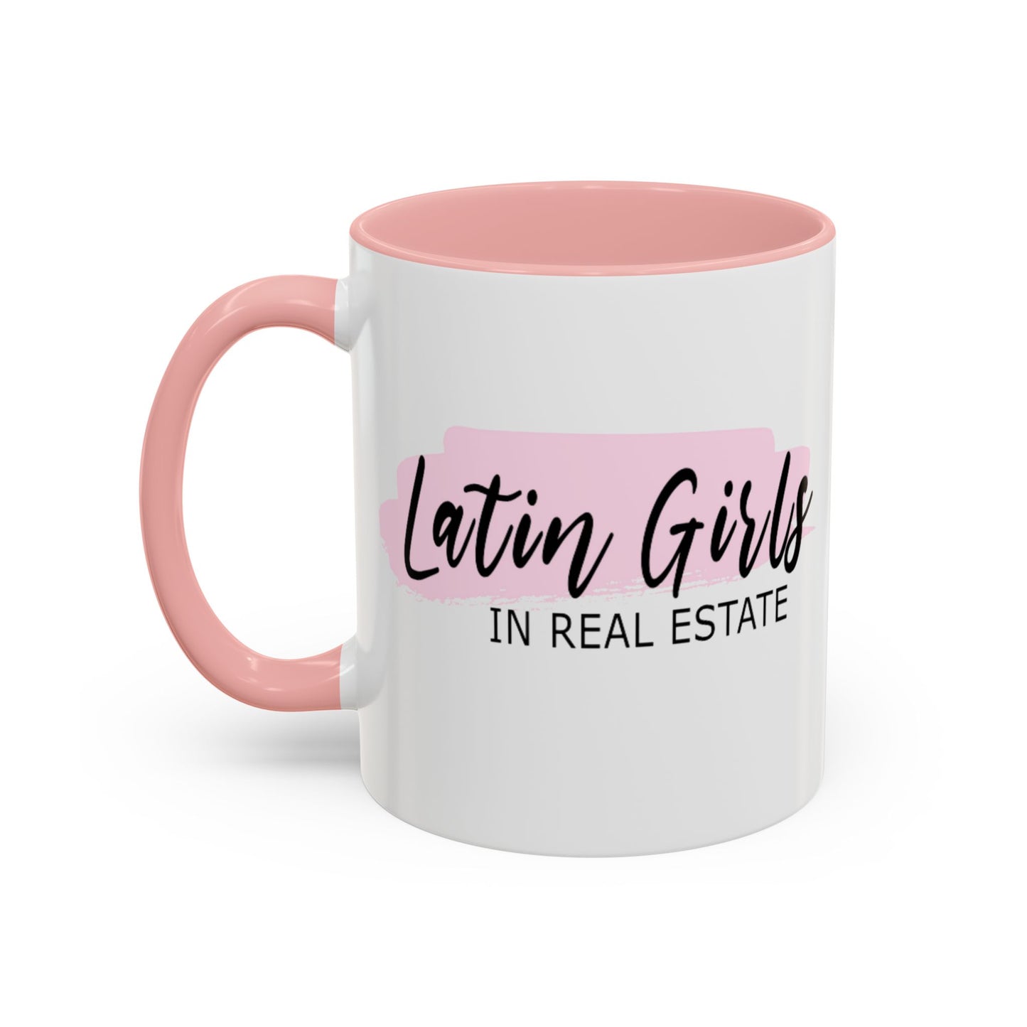 Latin Girls in Real Estate Accent Coffee Mug (11, 15oz)