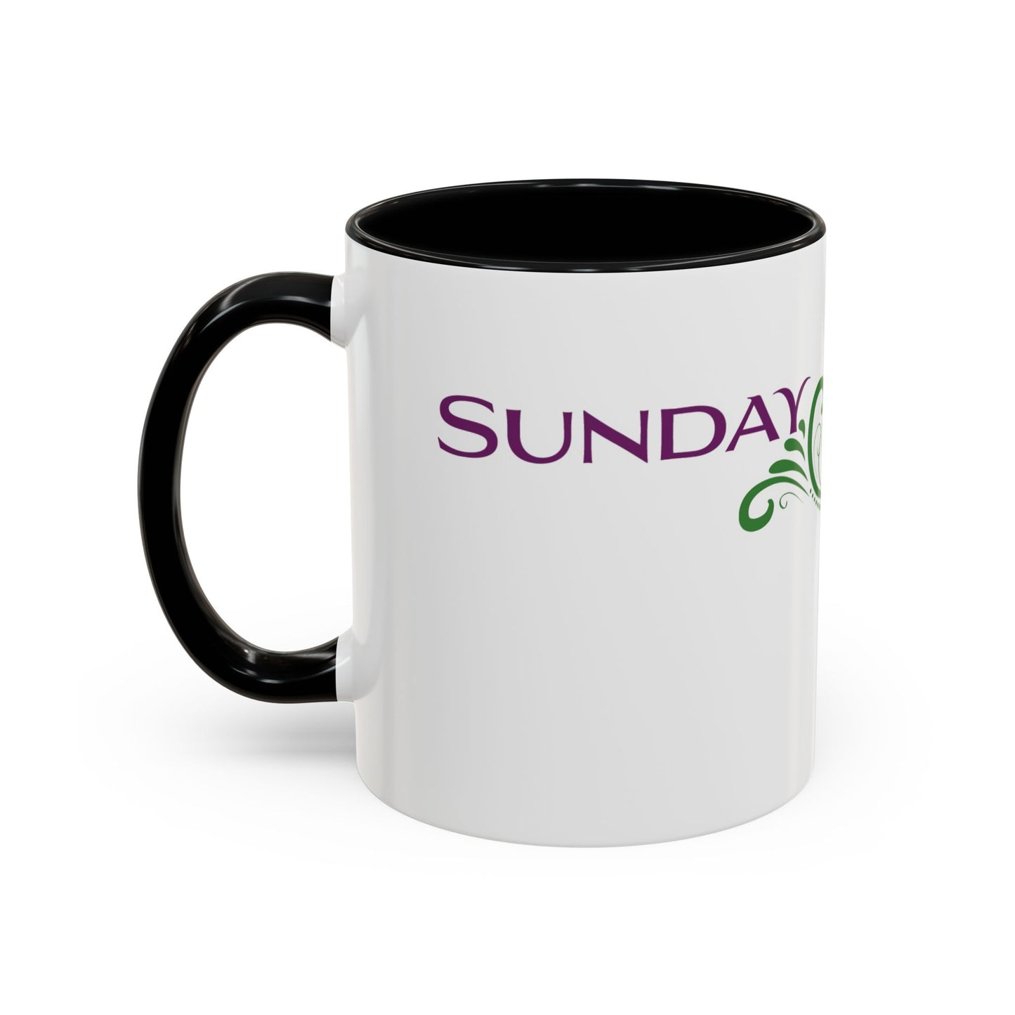 Sunday Baroque Accent Coffee Mug (11, 15oz)