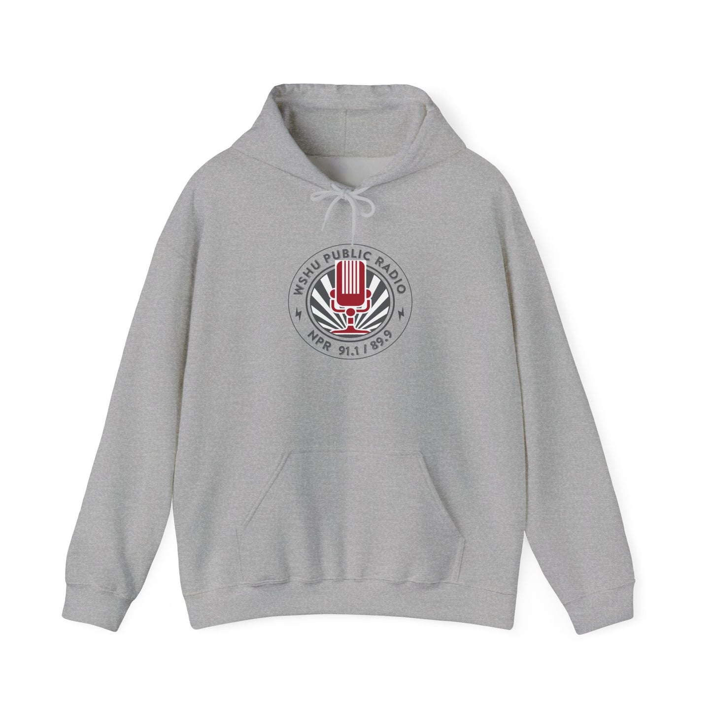 WSHU Radio Microphone Unisex Heavy Blend™ Hooded Sweatshirt